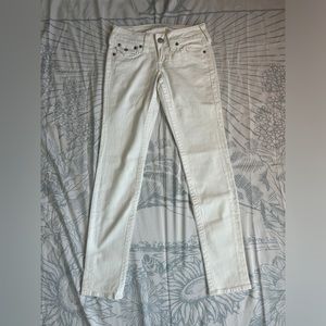 True Religion White Julie Jeans W28